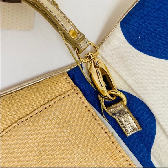 Felix Rey Orange Coral and Rattan Clutch Purse - Picture 3 of 9